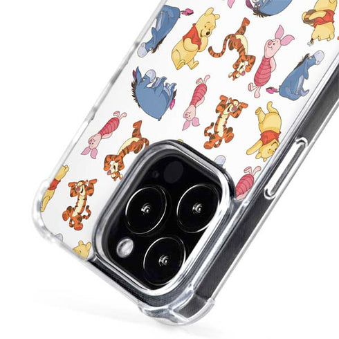 Disney Winnie the Pooh Character Pattern iPhone 15 Pro MagSafe Case